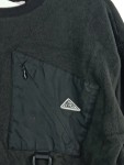 Vorschaubild 2 von Fleecejacke Herren Outdoor Pullover Schwarz Gr. M Polyester