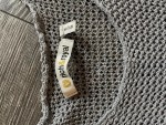 Vorschaubild 3 von Damen Strickkleid Gr. 38;M Grau Lochmuster Casual