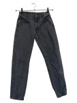 Vorschaubild 1 von Kinder Jeans Regular Fit Grau Gr. 152 Baumwolle Logo Stickerei