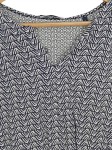 Vorschaubild 3 von Damen Bluse Gr. 40/L Mehrfarbig Abstrakt Muster Casual