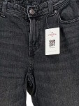 Vorschaubild 4 von Jeans Regular Fit Kinder Gr. 158 Grau Baumwolle Uni Casual 66 cm