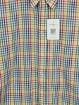 Vorschaubild 3 von Freizeithemd Herren Gr. 44/XS Mehrfarbig Baumwolle Kariert Casual Knopf