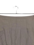 Vorschaubild 3 von , Faltenrock Midirock Damen 38 M Baumwolle Mehrfarbig Beige Schwarz