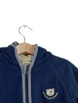 Vorschaubild 2 von Fleecejacke Kinder Blau Gr. 86 Baumwolle Tiermotive Casual Langarm