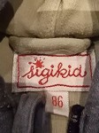 Vorschaubild 4 von Fleecejacke Kinder Blau Gr. 86 Baumwolle Tiermotive Casual Langarm