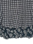 Vorschaubild 3 von Blusenkleid Damen Mehrfarbig Gr. 38/M Seide Klassisch Alltag Rüschen