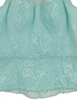 Vorschaubild 3 von Festliches Kleid Damen Türkis Gr. 42/XL Polyester Elegant