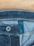 Vorschaubild 8 von BENETTON Damen Skinny Fit Jeans Schwarz Gr. W33 L27 Baumwolle