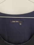 Vorschaubild 5 von Businesskleid Damen Blau Seide Elegant Gr. 38 M Ärmellos