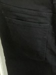 Vorschaubild 4 von Damen Jeansrock Minirock Schwarz Gr. 42 Baumwolle Casual