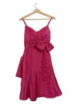Vorschaubild 1 von Abendkleid Pink Elegant Schleife Gr. 38 Midikleid