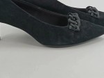 Vorschaubild 3 von Pumps Damen Gr. 40 Schwarz Wildleder Slip-On 5.5 cm Elegant Uni