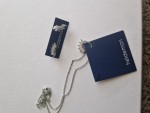 Vorschaubild 4 von Damen Halskette Silber Elegant Edelstahl Strass Schmuck Set