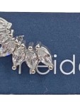 Vorschaubild 5 von Damen Halskette Silber Elegant Edelstahl Strass Schmuck Set