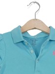 Vorschaubild 2 von Kinder Poloshirt Türkis Gr. 86 (18 Monate) Kurzarm Casual