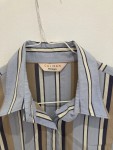 Vorschaubild 4 von Damen Blusenkleid Hemdblusenkleid gestreift Gr. 46 Mehrfarbig Casual