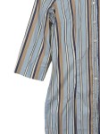 Vorschaubild 2 von Damen Blusenkleid Hemdblusenkleid gestreift Gr. 46 Mehrfarbig Casual