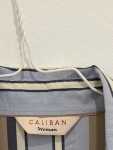 Vorschaubild 5 von Damen Blusenkleid Hemdblusenkleid gestreift Gr. 46 Mehrfarbig Casual