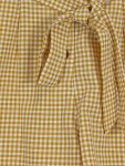 Vorschaubild 2 von Shorts Damen Gelb Gr. W31/40/L Polyester Kariert Casual Freizeit L20
