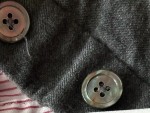 Vorschaubild 2 von Herren Stoffhose Business Grau Gr. 48 Wolle