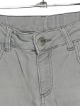 Vorschaubild 2 von FITZ Jeans Shorts Kinder Gr. 152 Grau Casual Uni Baumwolle Knopf Logo