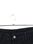 Vorschaubild 3 von Cargo Shorts Herren Gr. W33/52/L Schwarz Baumwolle Schriftzug Streetwear Knopf