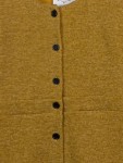 Vorschaubild 3 von Damen Etuikleid Gr. 36;S Gelb Casual Rüschen
