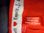 Vorschaubild 5 von Kinder Mädchen Leggings Hose Orange Gr. 110 Casual Baumwolle