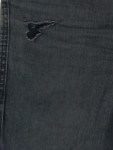 Vorschaubild 5 von Damen Jeans Shorts Grau W29/38 Casual Fransen Cut-Outs Baumwolle