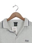 Vorschaubild 2 von Herren Poloshirt Gr. 48/M Grau Casual Kurzarm