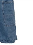 Vorschaubild 3 von Damen Jeanskleid Latzkleid Blau Gr. 34/XS Casual