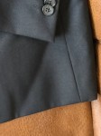 Vorschaubild 4 von Sakko Herren Gr. 46/S Schwarz Uni Business Langarm Knopf