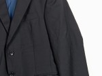 Vorschaubild 3 von Sakko Herren Gr. 46/S Schwarz Uni Business Langarm Knopf