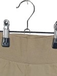 Vorschaubild 2 von Mädchen Leggings Gr. 68 Beige Uni Casual Baumwolle Elasthan