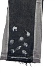 Vorschaubild 5 von Ripped Jeans Herren Grau Gr. W32/48/M Baumwolle Viskose Polyester 41 cm