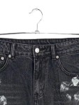 Vorschaubild 2 von Ripped Jeans Herren Grau Gr. W32/48/M Baumwolle Viskose Polyester 41 cm