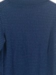 Vorschaubild 3 von Damen Pullover Rollkragen Blau Melange Strick Freizeit Gr. UNI