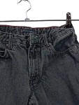 Vorschaubild 2 von Kinder Jeans Regular Fit Grau Gr. 152 Baumwolle Logo Stickerei