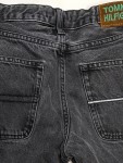 Vorschaubild 4 von Kinder Jeans Regular Fit Grau Gr. 152 Baumwolle Logo Stickerei