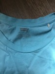 Vorschaubild 4 von Damen T-Shirt Blumenmuster Türkis Gr. 38/M Casual Baumwolle