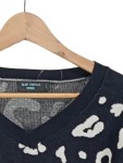 Vorschaubild 4 von Pullover Damen Schwarz Gr. 44/XXL Tierdruck Animal-Print Langarm