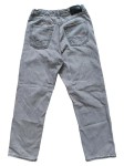 Vorschaubild 2 von Jeans Regular Fit Kinder Gr. 158 Grau Baumwolle Uni Casual Logo L26