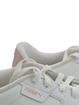 Vorschaubild 6 von Sneaker low Damen Gr. 38,5 Weiß Leder Schnürung Sportlich Freizeit Uni Logo