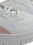 Vorschaubild 4 von Sneaker low Damen Gr. 38,5 Weiß Leder Schnürung Sportlich Freizeit Uni Logo
