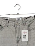 Vorschaubild 6 von Jeans Regular Fit Kinder Gr. 158 Grau Baumwolle Uni Casual Logo L26