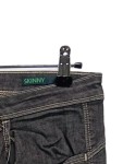 Vorschaubild 7 von BENETTON Damen Skinny Fit Jeans Schwarz Gr. W33 L27 Baumwolle