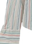 Vorschaubild 5 von Hemdbluse Damen Bluse Gr. 36 S Gestreift Baumwolle Casual Langarm