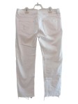 Vorschaubild 2 von Straight Leg Jeans Damen Hose Weiß Gr. W31 L25 Stickerei Fransen