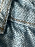 Vorschaubild 3 von Damen Jeans Straight Leg Blau Gr. S 36 L26 Baumwolle Casual