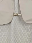 Vorschaubild 6 von , Etuikleid Business Punkte Beige Gr. 42 Baumwolle Elegant